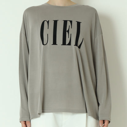 フロッキープリントロゴカットソー　780336