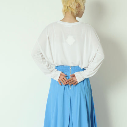 フロッキープリントロゴカットソー　780336