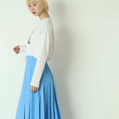 フロッキープリントロゴカットソー　780336