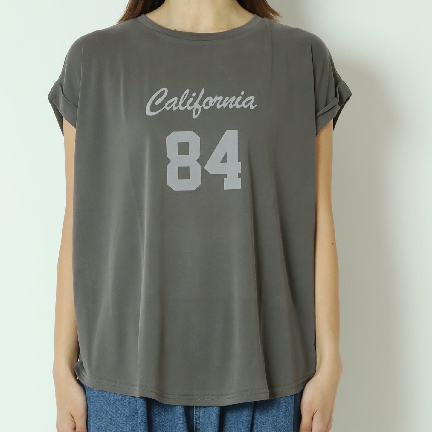 モダールリラックスロゴTシャツ　810304