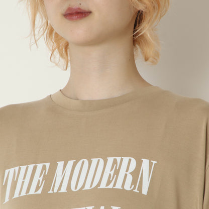 ロゴラウンドヘムTシャツ　810317