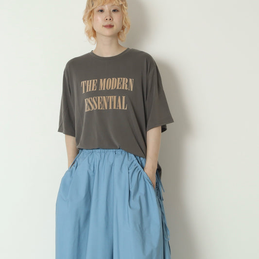 ロゴラウンドヘムTシャツ　810317