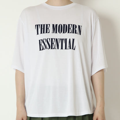 ロゴラウンドヘムTシャツ　810317