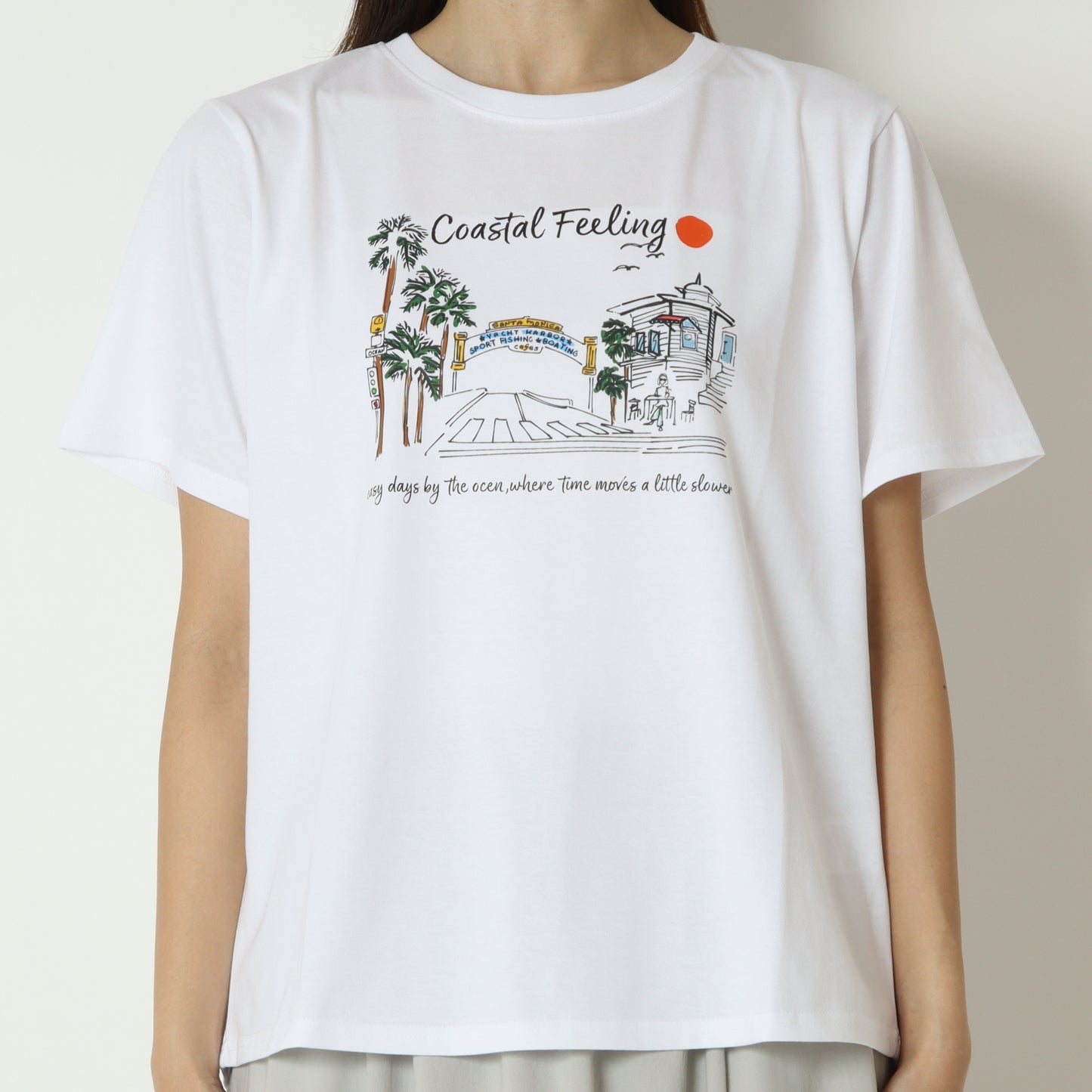 カリフォルニアプリントTシャツ　830312