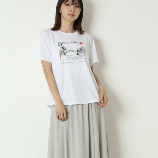 カリフォルニアプリントTシャツ　830312