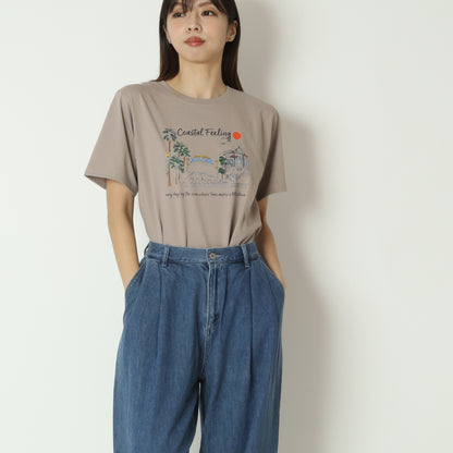 カリフォルニアプリントTシャツ　830312