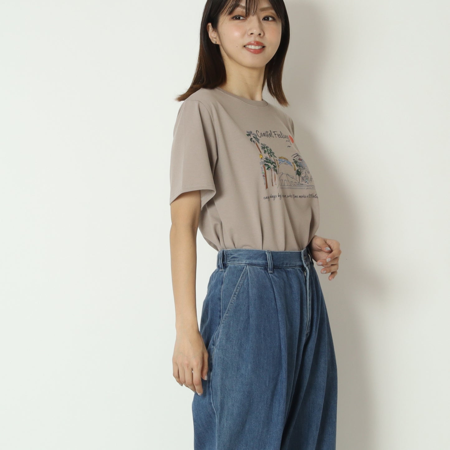 カリフォルニアプリントTシャツ　830312