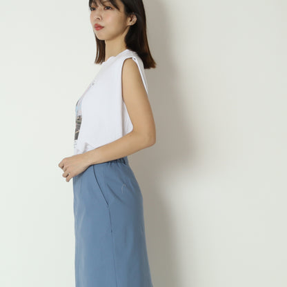 フォトプリントノースリーブTシャツ　830307