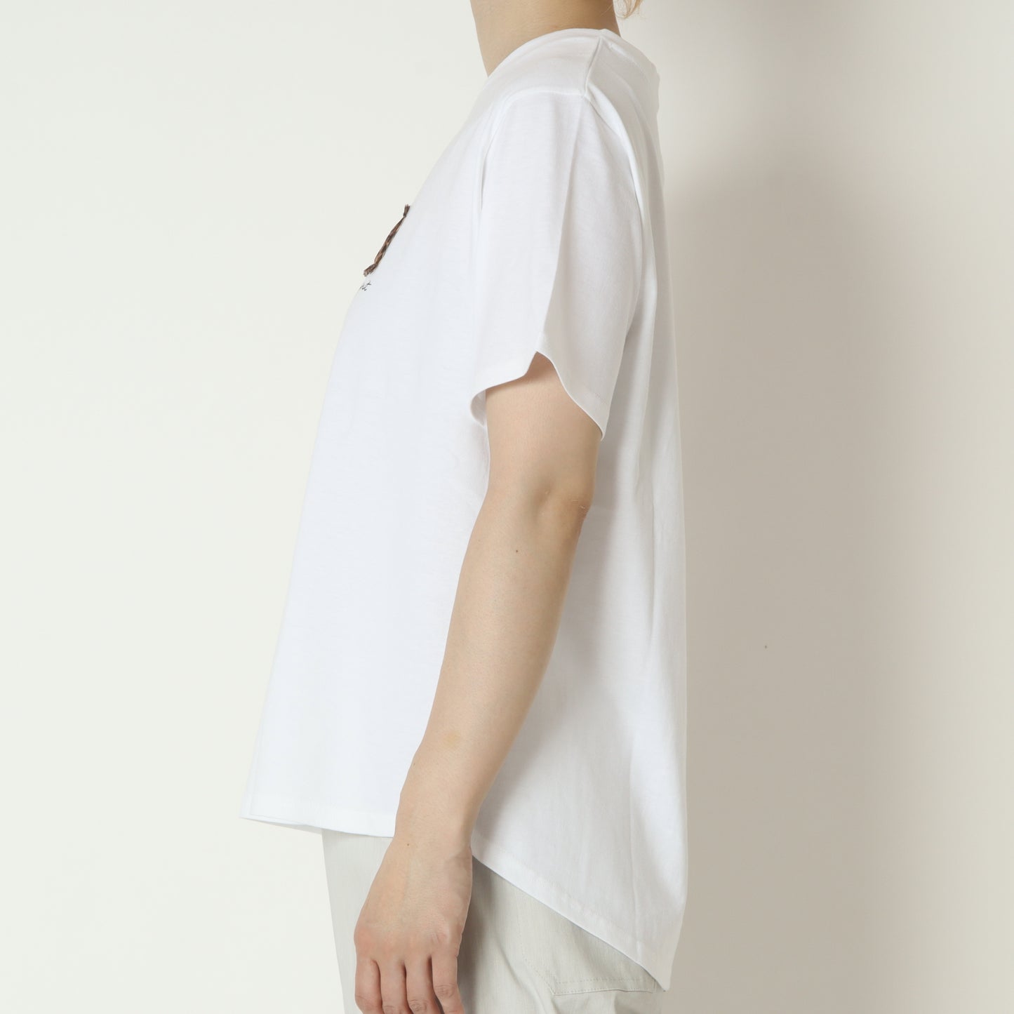 レオパードチュール重ねTシャツ　830315