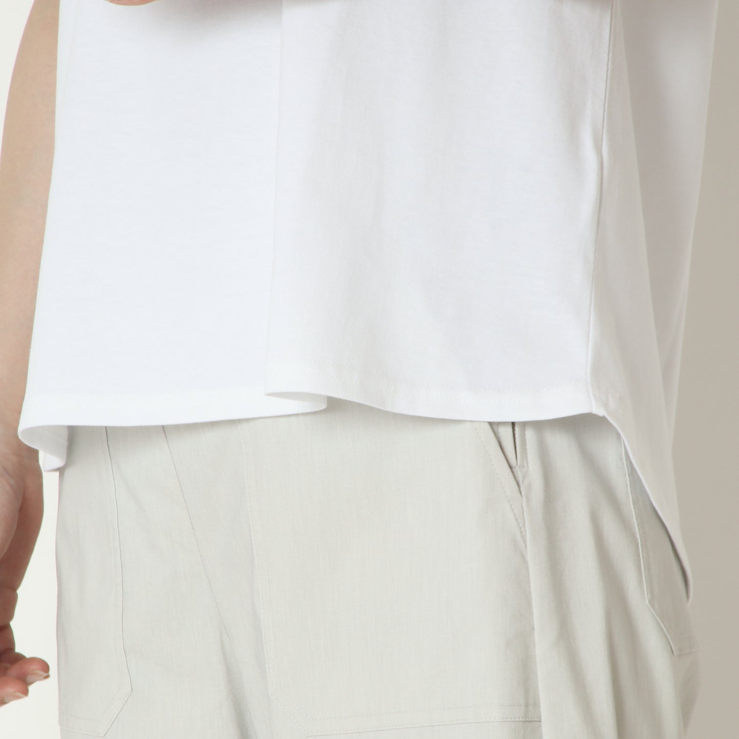 レオパードチュール重ねTシャツ　830315