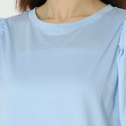 異素材パフスリーブTシャツ　261391