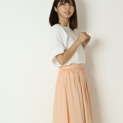 異素材パフスリーブTシャツ　261391