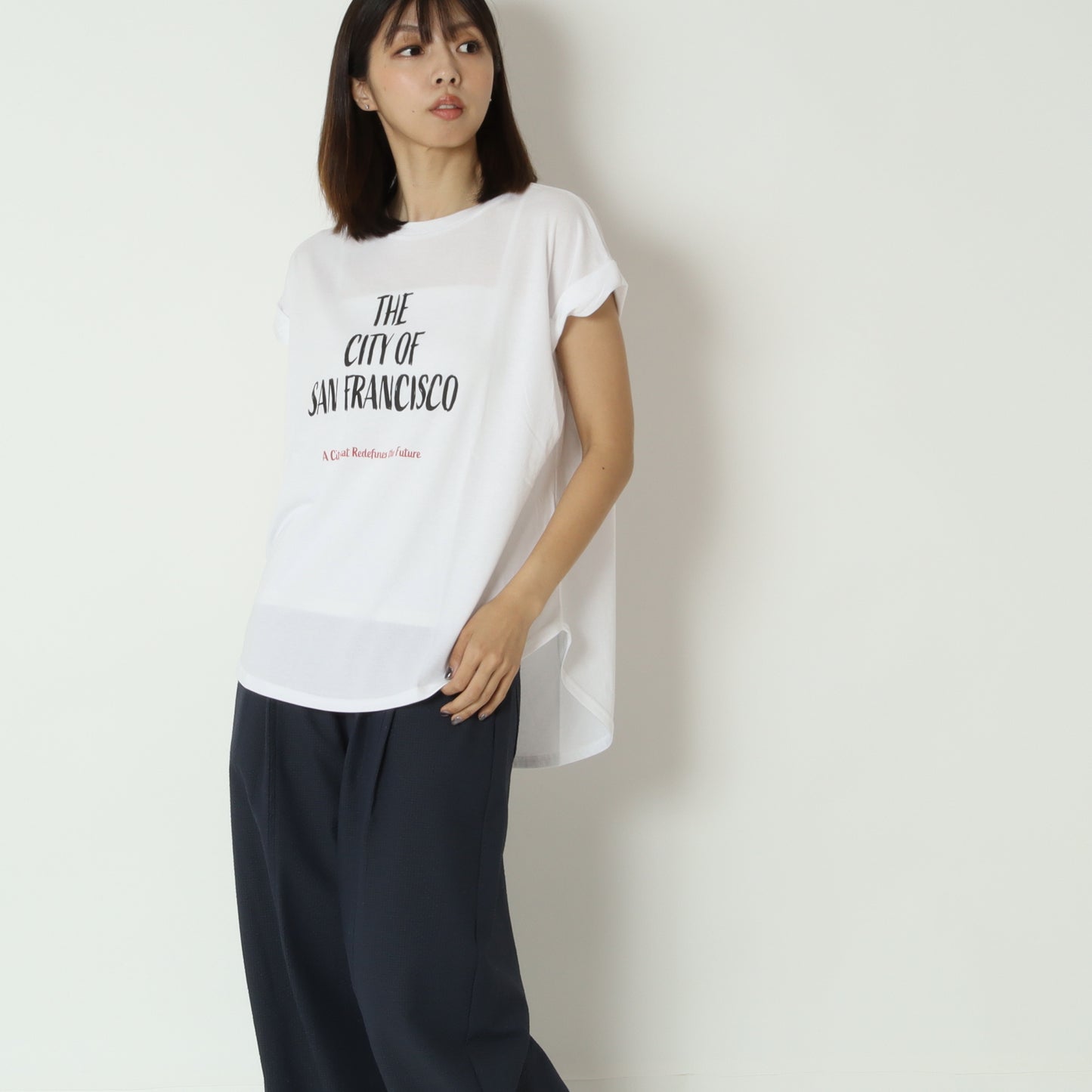 ロゴプリントTシャツ　850310