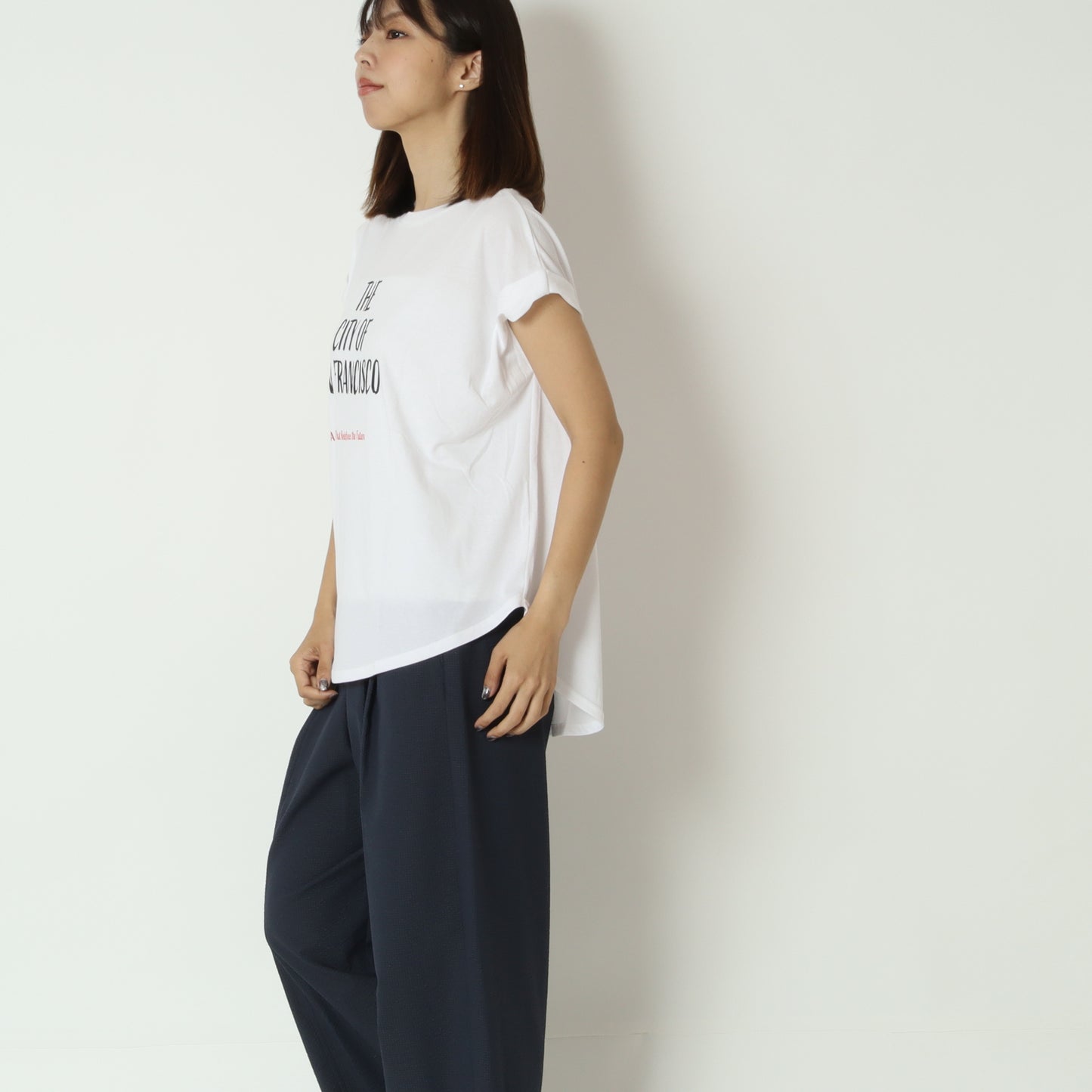 ロゴプリントTシャツ　850310