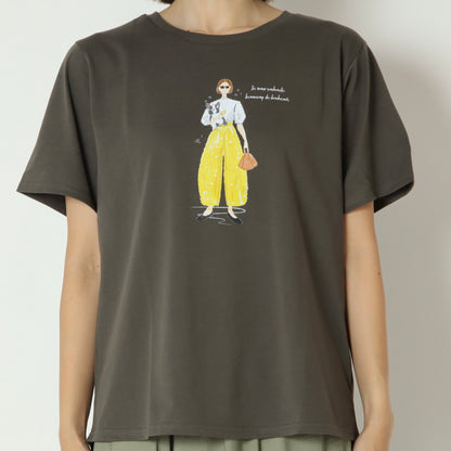 プリントTシャツ　810316