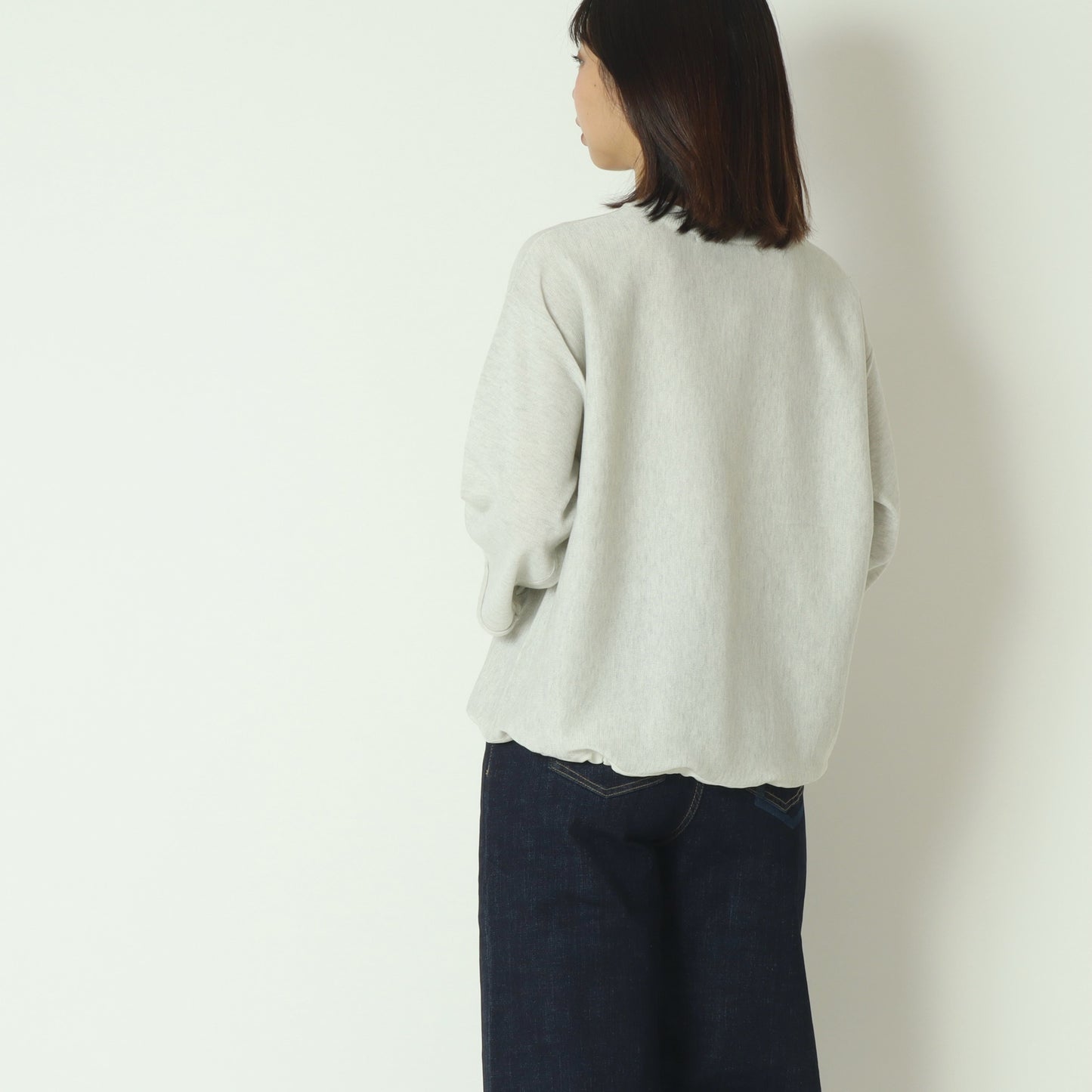 ハーフスリーブニットプルオーバー　733943