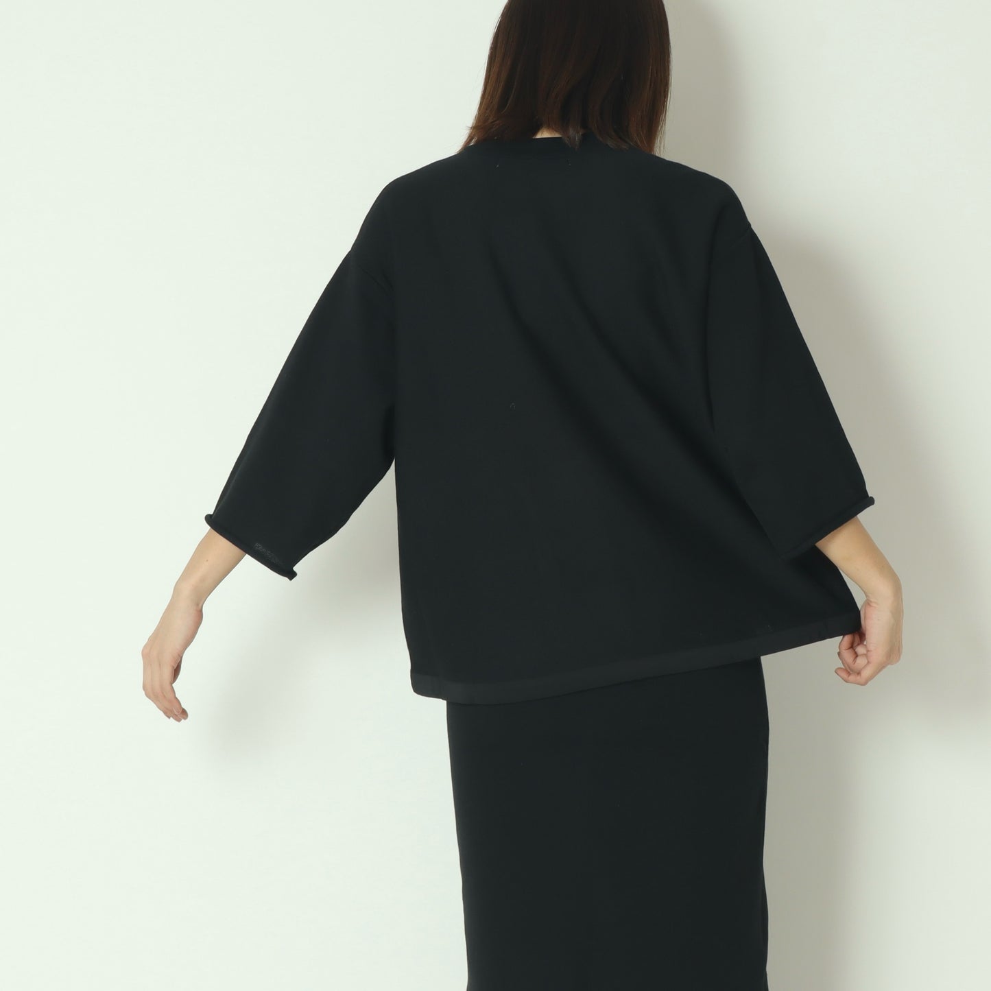 ハーフスリーブニットプルオーバー　733943