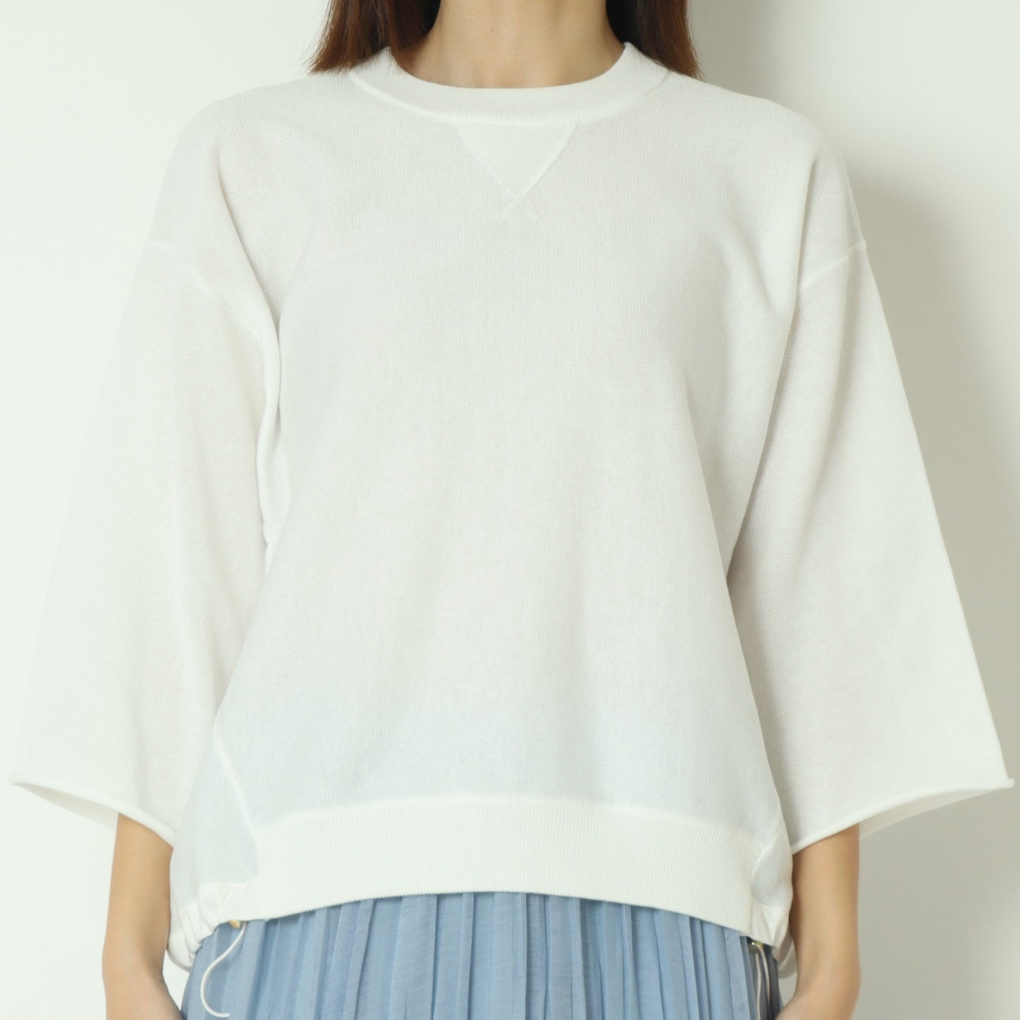 ハーフスリーブニットプルオーバー　733943