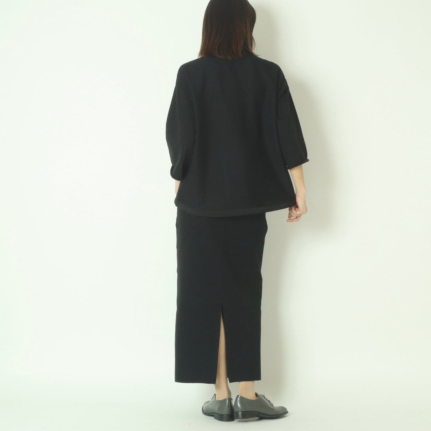 ハーフスリーブニットプルオーバー　733943