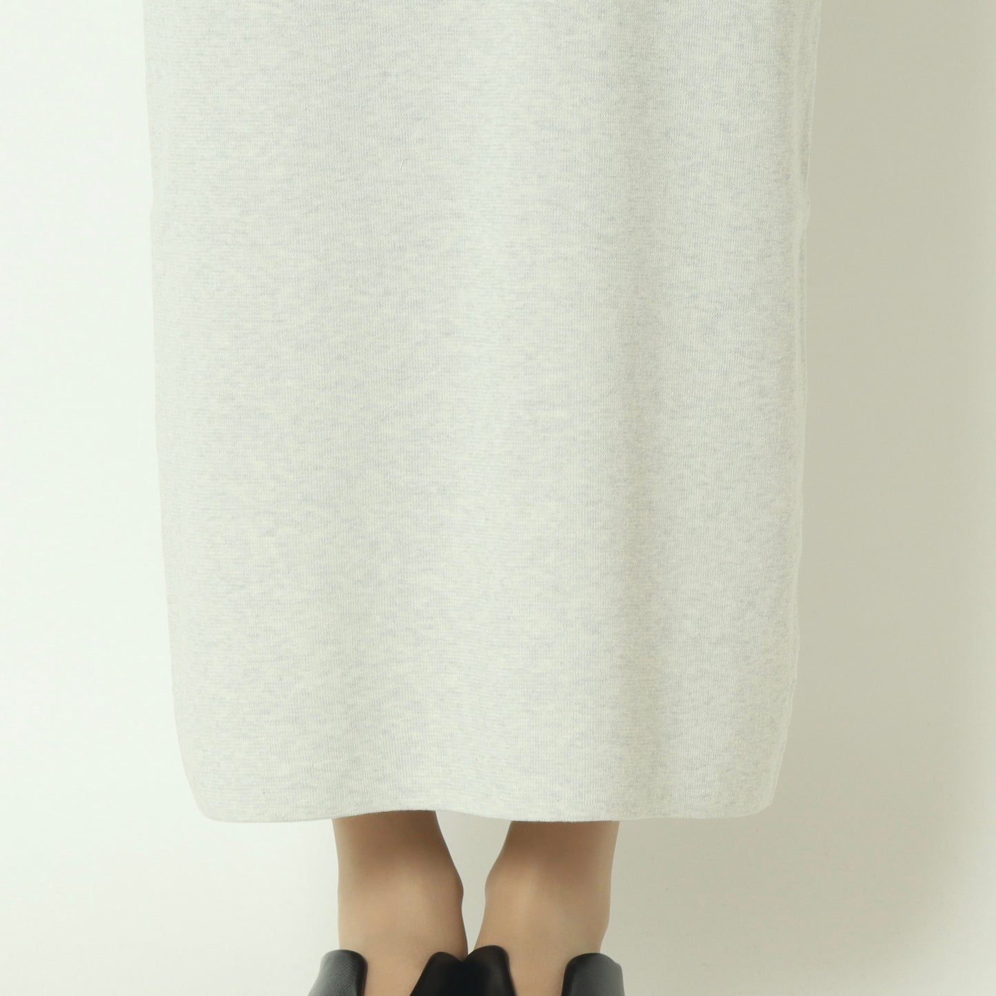 Iラインニットロングスカート　733944