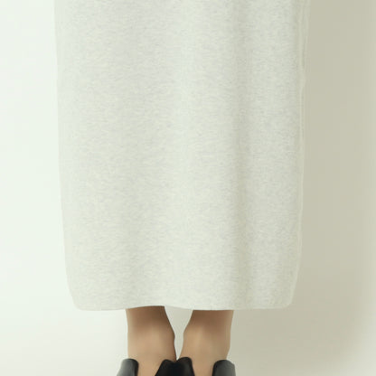 Iラインニットロングスカート　733944