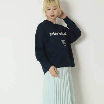 ロゴプリントスウェットプルオーバー　603975