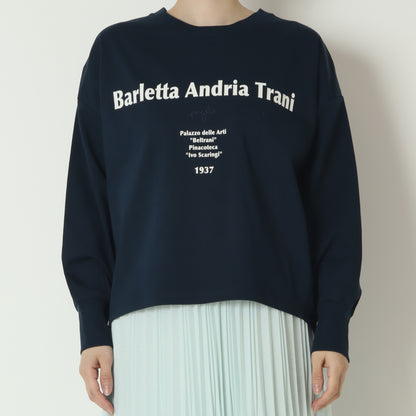 ロゴプリントスウェットプルオーバー　603975