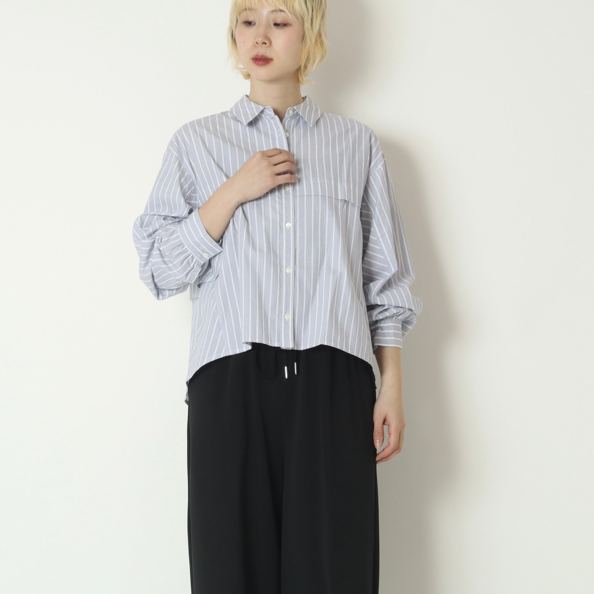 オーバーストライプシャツ 613920 – DURAY
