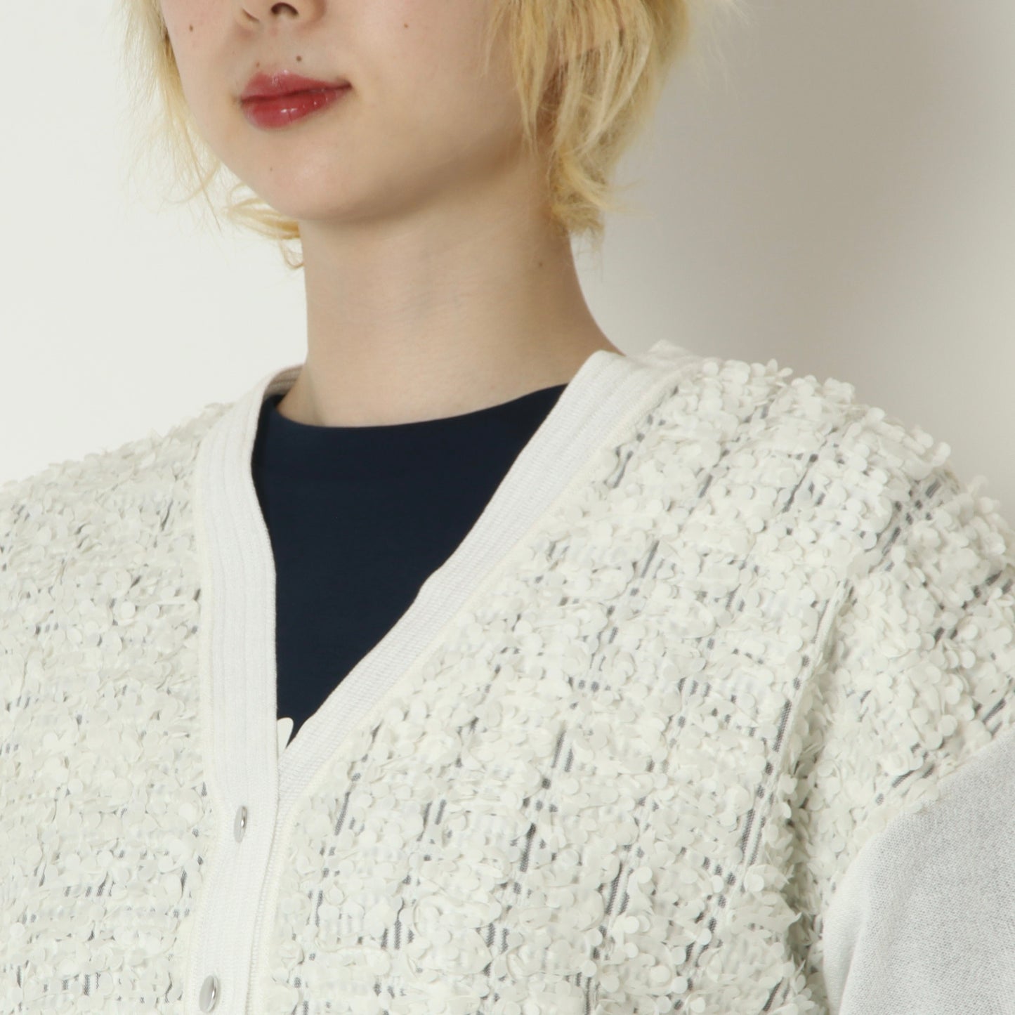 ドッキングニットカーディガン　733935