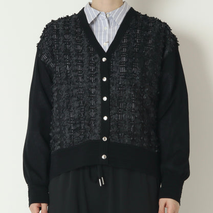 ドッキングニットカーディガン　733935