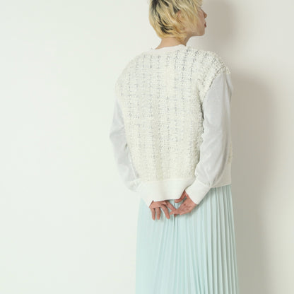 ドッキングニットカーディガン　733935