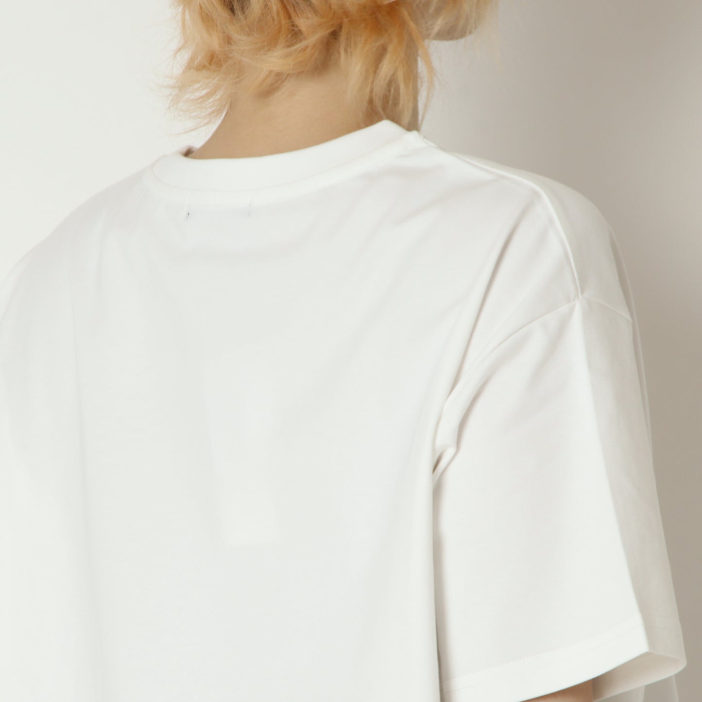 刺繍ロゴドロスト付きTシャツ　623972