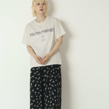 脇ポケット付きロゴTシャツ　623967