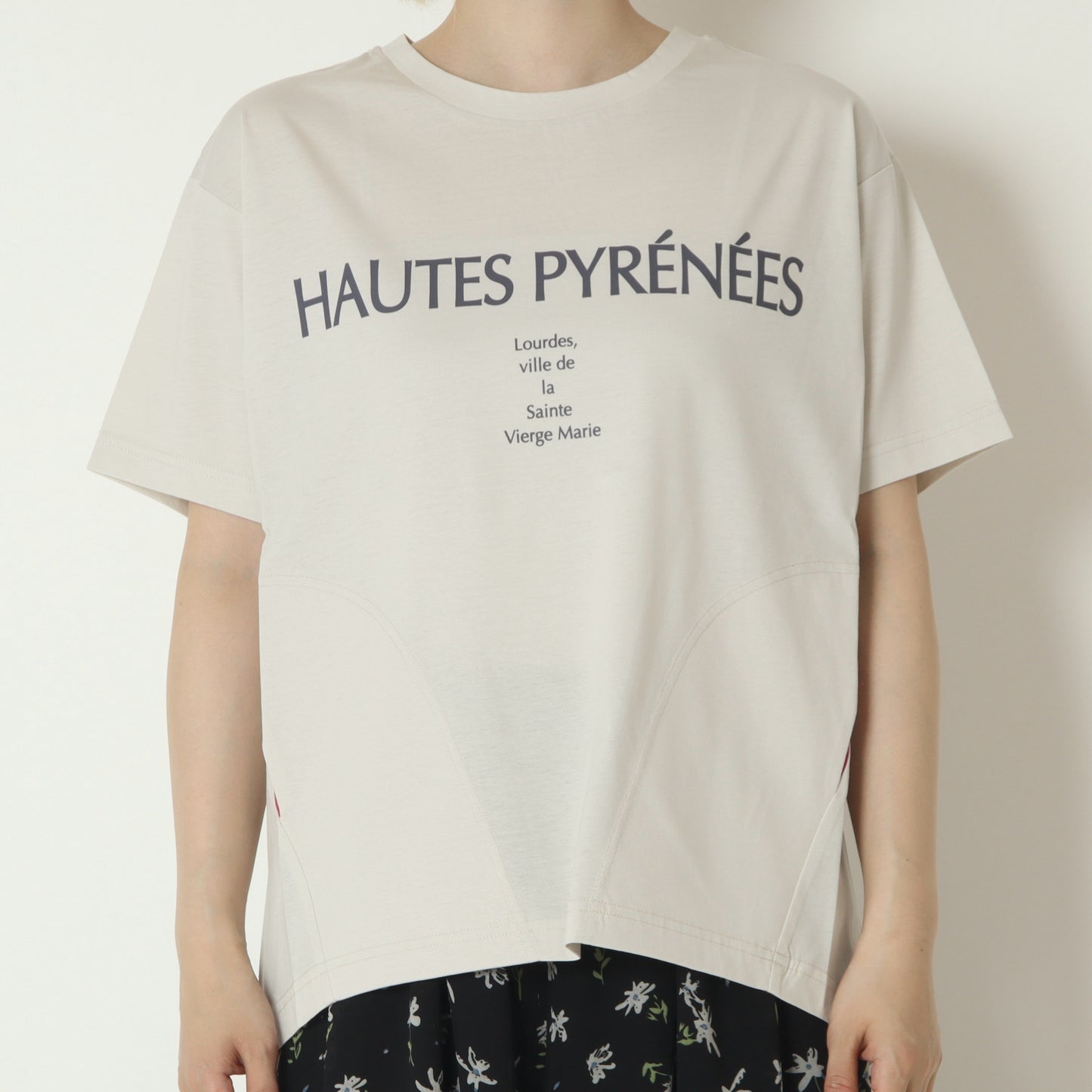 脇ポケット付きロゴTシャツ　623967