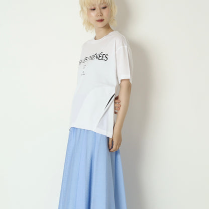 脇ポケット付きロゴTシャツ　623967
