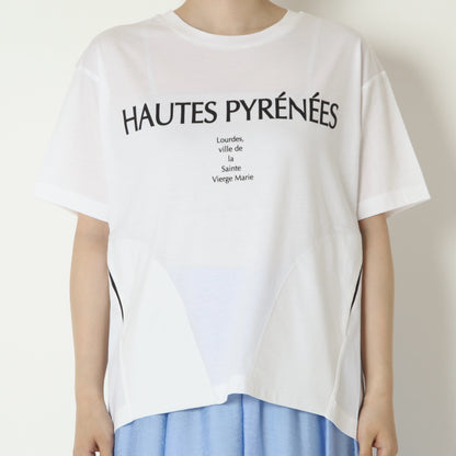脇ポケット付きロゴTシャツ　623967