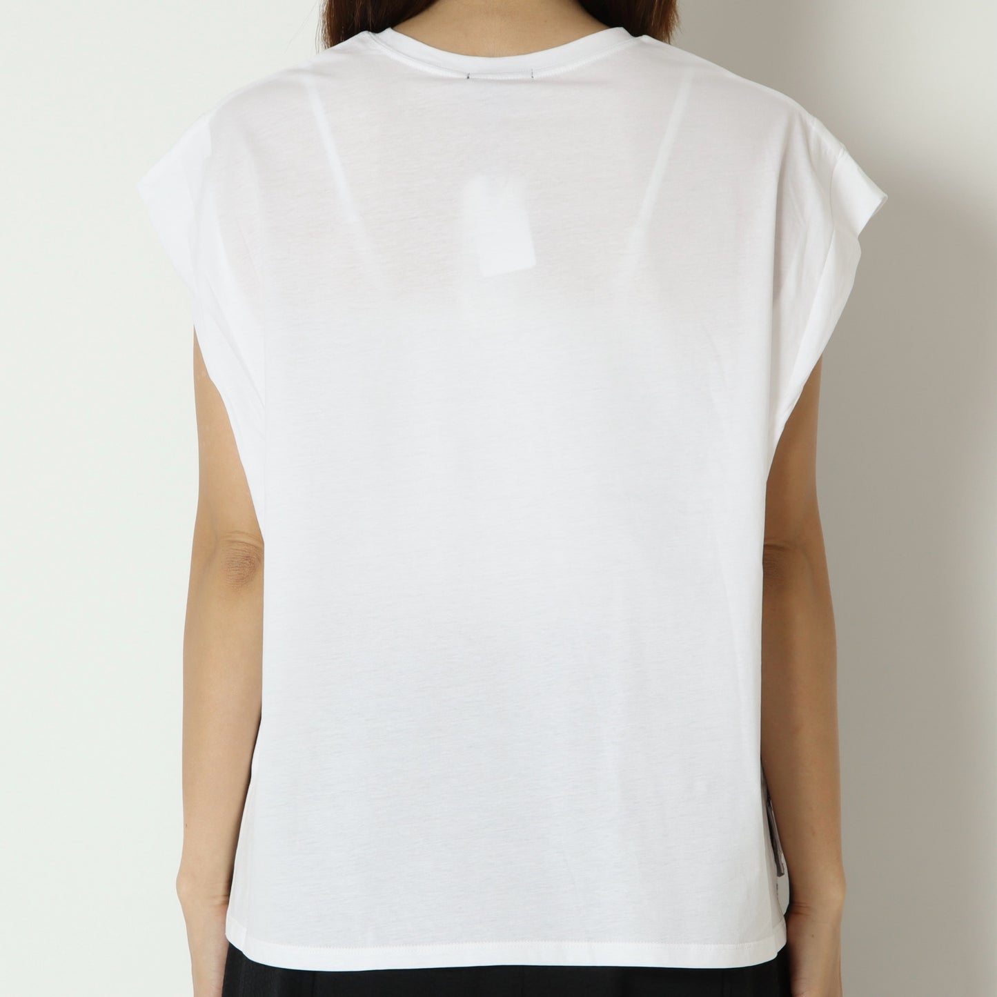 フロントレースタックフレンチTシャツ　633926