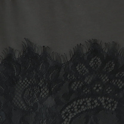 フロントレースタックフレンチTシャツ　633926