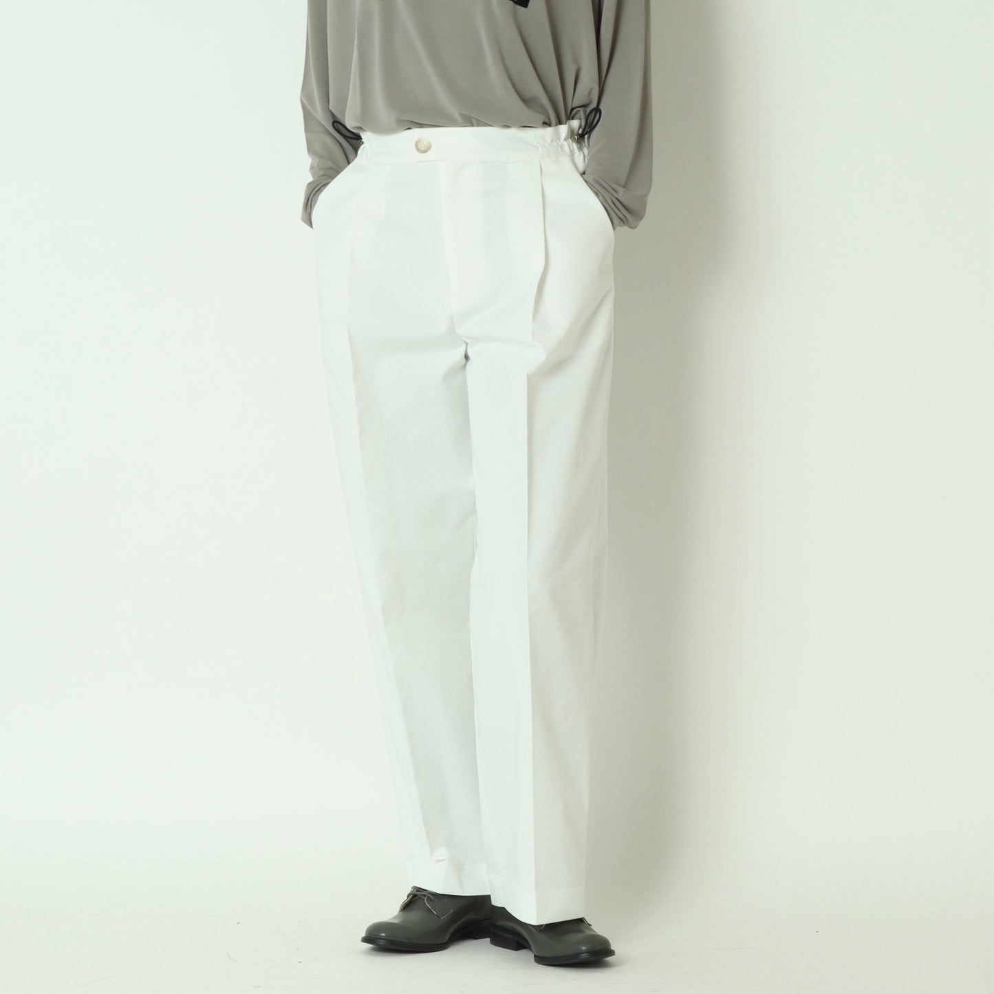 タックワイドストレートパンツ　BO26-419P