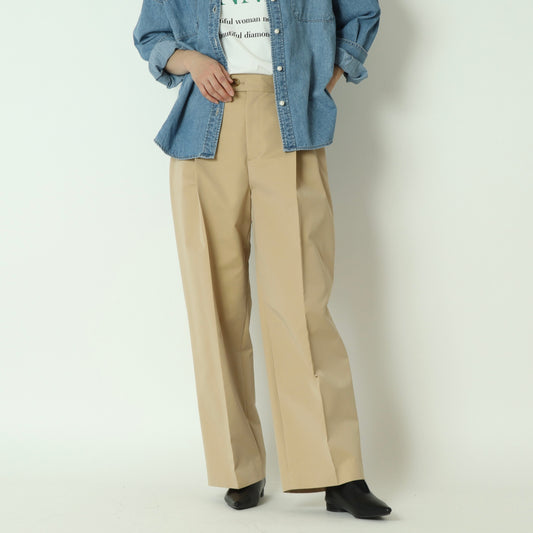 タックワイドストレートパンツ　BO26-419P