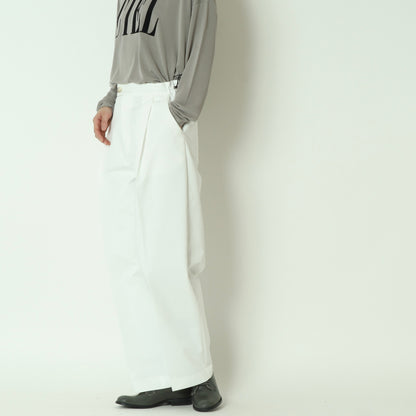 タックワイドストレートパンツ　BO26-419P