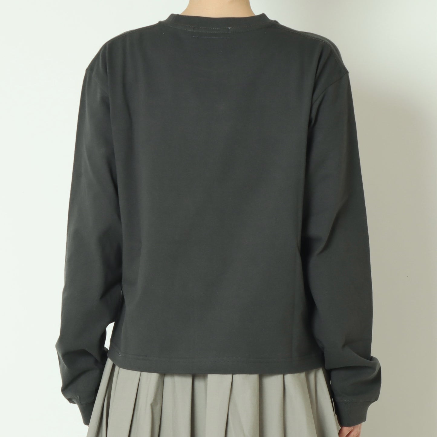 スピンドルディティールロングスリーブT  BO26-435T