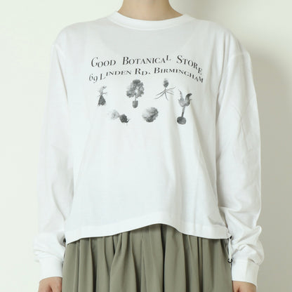 スピンドルディティールロングスリーブT  BO26-435T