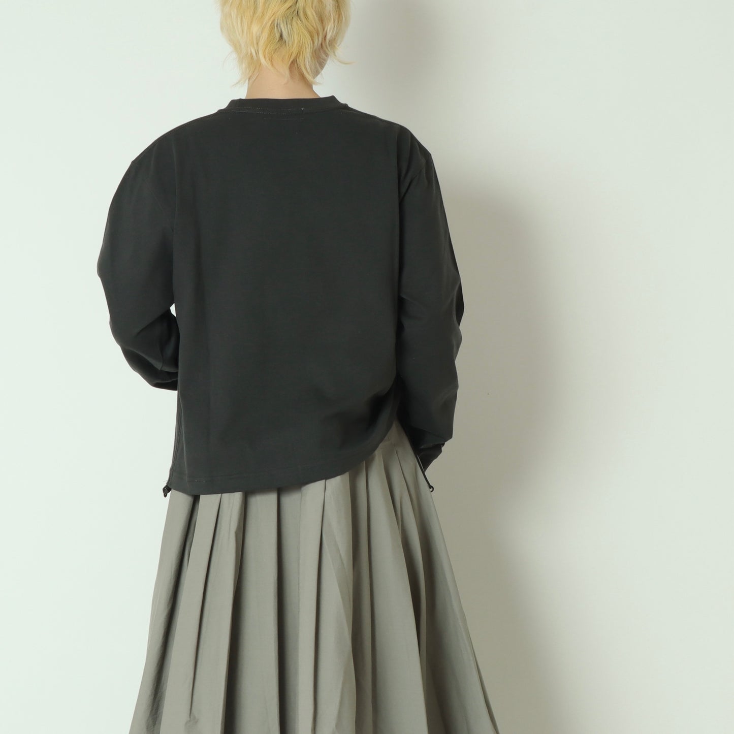 スピンドルディティールロングスリーブT  BO26-435T