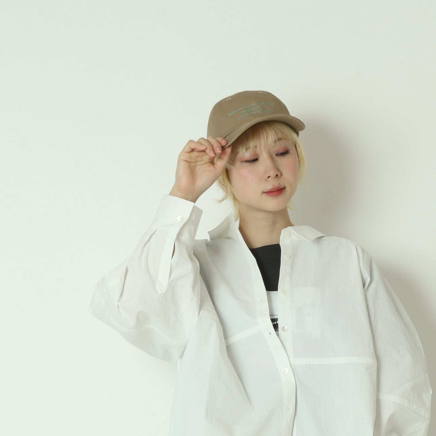 刺繍ロゴキャップ　BO26-438A