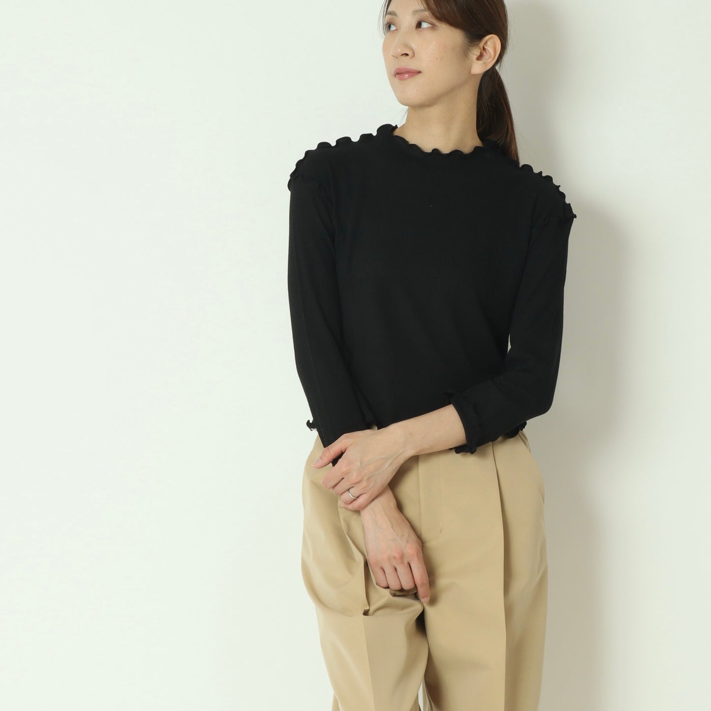 リブメロウTシャツ　BO26-431T