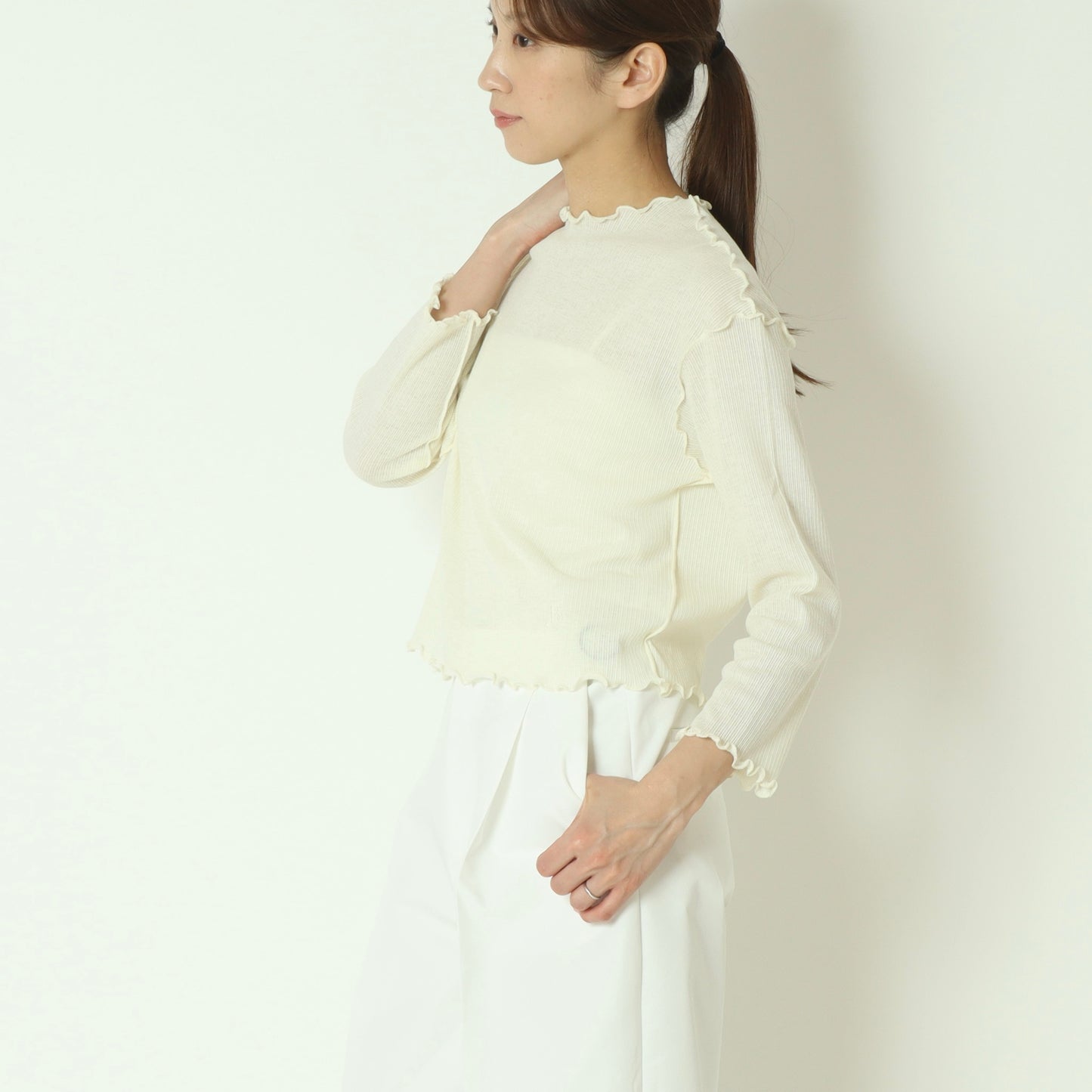 リブメロウTシャツ　BO26-431T