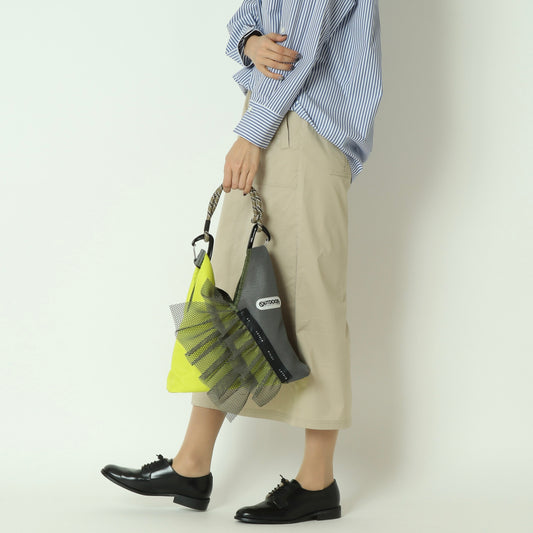 フリルメッシュミニトライアングルバッグ　R2601TMM47