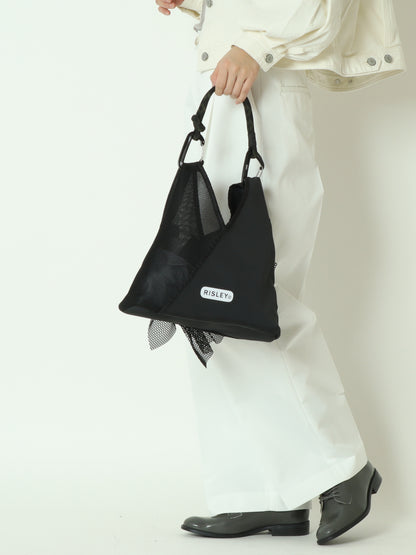 フリルメッシュミニトライアングルバッグ　R2601TMM47