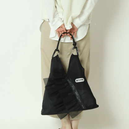 フリルメッシュトライアングルバッグ　R2601TFM46